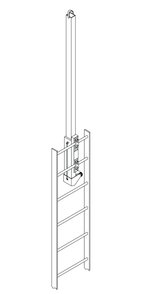 Safety Ladder Post | Maxam Metal Products