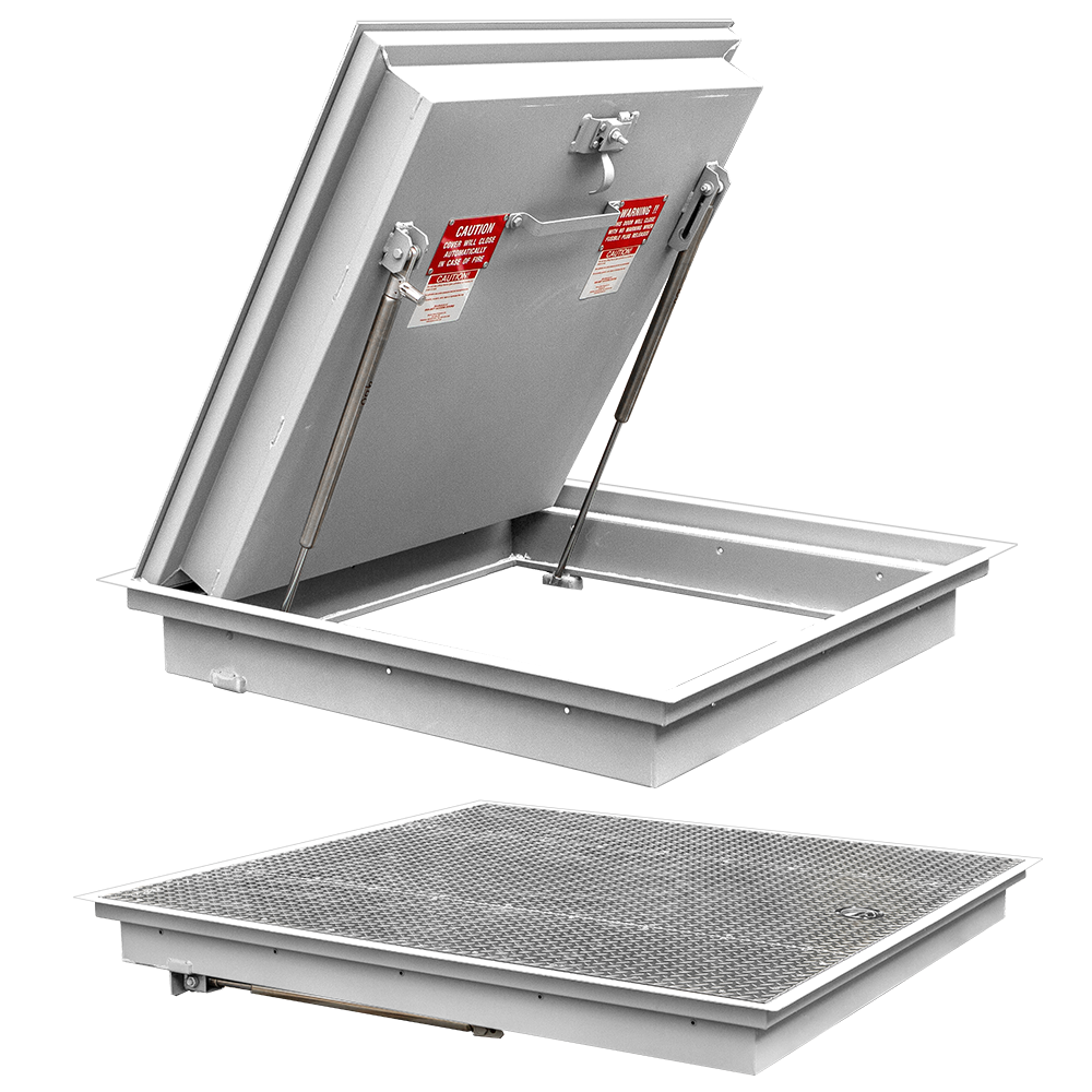 Floor door FHD2RAT6460 with Standard Recessed Handle 2 Views